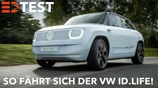 VW ID LIFE Testfahrt mit dem Concept Car Electric Drive Fahrbericht