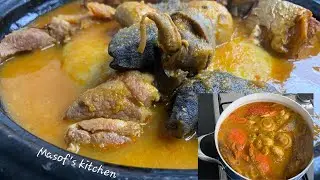 Вкусный ганский лёгкий суп// Рецепт лёгкого супа//@MasofsKitchen