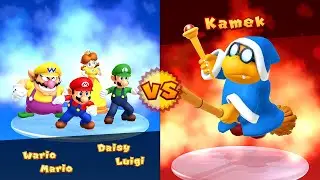 Mario Party 10 - Mario vs Wario vs Luigi vs Daisy - Airship Central (Master CPU)