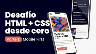 Desafío HTML + CSS — Parte 1: Mobile First
