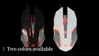 Игровая мышь начального уровня с подсветкой MeeTion M915