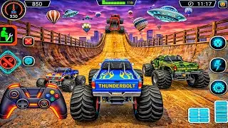 Monster Truck Impossible Mega Ramp Driver &ndash; Car Extreme GT Stunts Racing &ndash; Android GamePlay