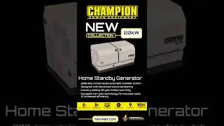 Introducing the New 22kW Champion Generator &ndash; Norwall.com  #homegenerators