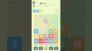Block Fusion #2048 #2048challenge #levels #blocks #new #gameplay #yandexgames #yandexgame #puzzle