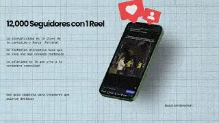 Con 1 Reel pase mi cuenta de 10K a 23K seguidores en 10 d&iacute;as, te muestro como