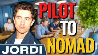 From Airline Pilot to 50+ Cities as a Digital Nomad ✈ 💻