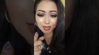 Elegant Transformation: Makeup, Nails, and Sparkle!#MakeupMagic #NailArt