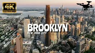 Brooklyn, New York City In 4K By Drone - Amazing View Of Brooklyn, New York City 