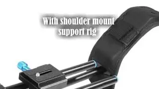 Must have, low-budget DSLR/CAMCORDER STABILIZER/SLIDER/SHOULDER MOUNT