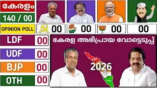 Kerala Election 2026 Opinion Poll, LDF vs UDF Who will form the next government in Kerala?