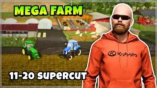 From Survival to SCALE&hellip; Building a REAL Farm | FS25 Mega Farm Supercut (Ep 11&ndash;20)