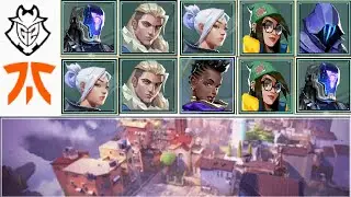 G2 vs Fnatic MAP3 ASCENT VCT Challengers Stage1 2022
