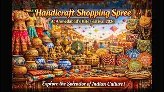 Handicrafts | Kite Festival 2026 | Ahmedabad | Gujarat | Purse & Outfit | Cultural Products #support