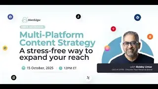 Multi-Platform Content Strategy Explained with Bobby Umar