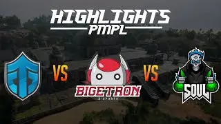 SOUL vs TSMent vs BTR | PMPL Highlights | Intense Fight