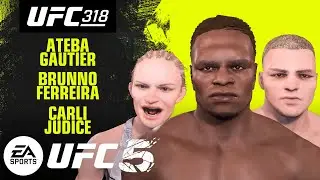 UFC 5 CAF Guide - ATEBA GAUTIER, BRUNNO FERREIRA, and CARLI JUDICE (UFC 318 Special)