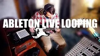 Ableton Live Looping Performance - Push 2, Mini Harp