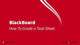 Electude - Tutorial: Blackboard - How to grade a task