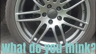 CHEAP CERAMIC COATING TEST ON RIMS Or Making Rims look Shiny