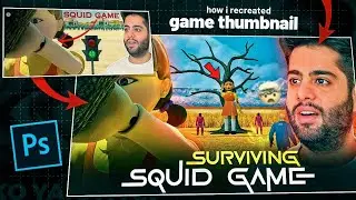 How to Make Squid Game Thumbnail in Mobile🔥 | Mobile se Gaming Thumbnails kaise Banaye