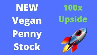I'm Buying a NEW Vegan Penny Stock! (100x Upside)