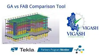 GA vs FAB Comparison Tool | Detect Drawing Discrepancies in Tekla Structures!