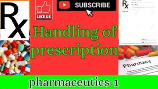 Handling of prescription