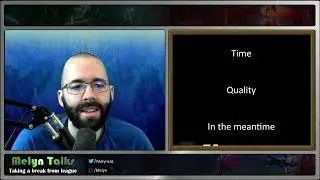 Melyn Talks Taking a Break From League