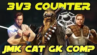 JMK CAT 3v3 Non-GL Counter | SWGOH