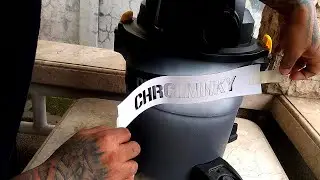 DIY Stencil Spray Painting on Power Tools