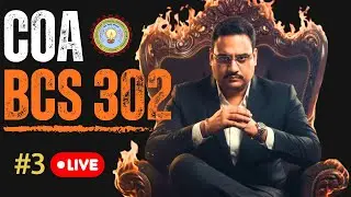 🔴 12 Jan | Day-3 (Final) COA BCS-302 LIVE 🔥 | Full Revision + Exam Strategy | Last Day Before Exam