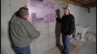How to Insulate a Basement Foundation Wall