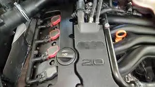 2.0 ALT Audi.Работа двигателя после капремонта.