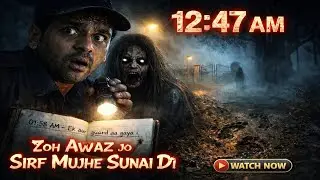 12:47 AM 😱 | Gate Khol Do..😨 | Night Duty Horror Story | Hindi Horror Story | भूत वाला कहानी | Ghost