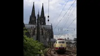 AKE Zügreisen | DB Museum E 03 001 | TEE Rheingold Wagen | Köln HBF 13/04/2025 | Brttrainz | DE |