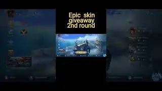 epic skin giveaway//#giveaway #Fugai #epic #mlbb #ml #epicskingiveaway