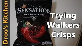 Trying Walkers Sensations Thai Sweet Chilli Flavour Crisps