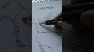 drawing canada flag.my North america