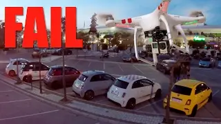 Epic Drone FAIL - Goodbye Dji Phantom!