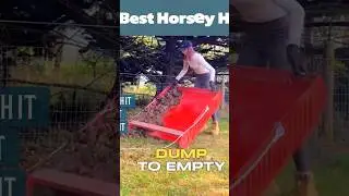 Paddock blade horse manure collecting #shorts