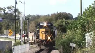 CSX Trains Around Augusta GA