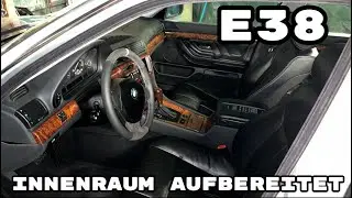 Innenraum Aufbereitung / Lederf&auml;rben / Nasssaugen & Co | BMW E38 728i Projekt