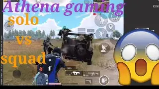 Athena gaming|solo vs squad|op clutch😱