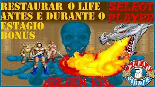 GOLDEN AXE (ゴールデンアックス,&nbsp;Gōruden Akkusu&nbsp;) GLITCH RESTAURAR BARRA DE LIFE