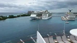 Wish DCL Bahamas Arrival Walking on the deck 20231228 20240108 WDWDCL 9