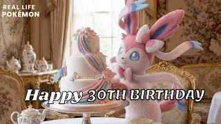 Pokemon baking for their 30th anniversary (Reimagined with AI)