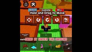 New jump pad trick in grow a garden 💀 #shorts #growagarden #viralvideo #fyp