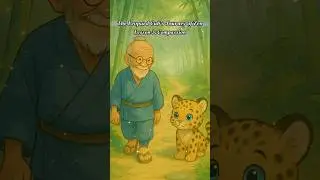 The Leopard Cub&rsquo;s Journey &ndash; Lesson 3: Compassion | Ghibli-Inspired Zen Story | Life Lessons