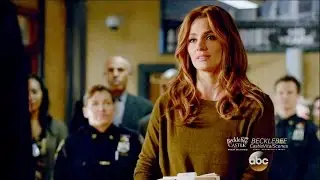Castle 8x02    &ldquo;XX&rdquo;  Beckett Speech as NYPD  Captain Season 8 Episode 2
