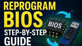 Remove Forgotten Admin Password by Reprogramming BIOS IC (5 Steps)